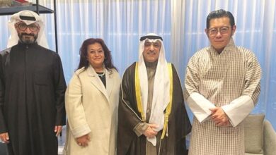 الصندوق الكويتي للتنمية بحث التعاون المشترك مع مملكة بوتان