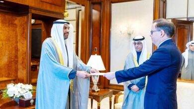 وزير الخارجية تسلّم أوراق اعتماد سفير البرازيل